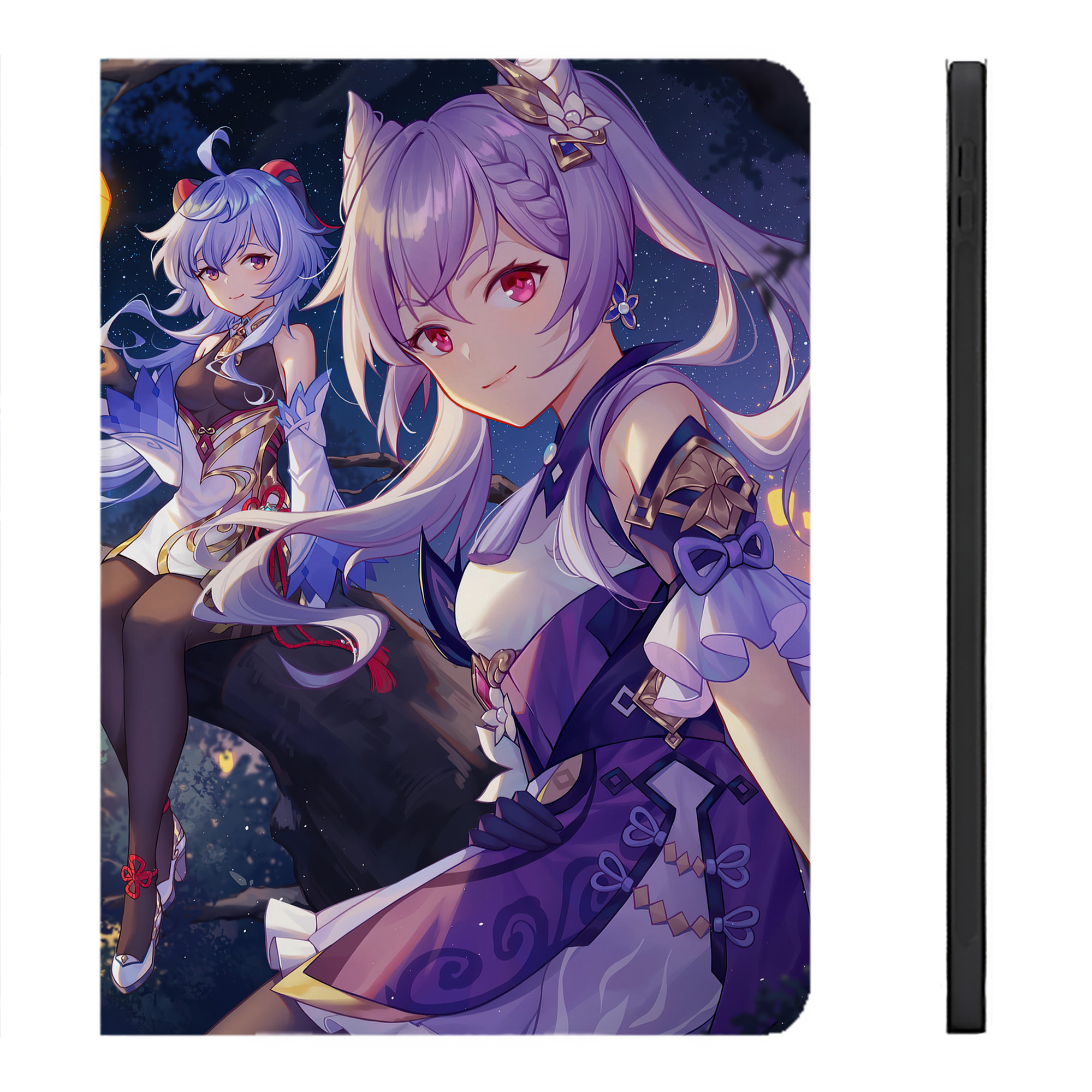 げんし神 genshin IPadケース ペンホルダー付き ブックスタイルデザイン